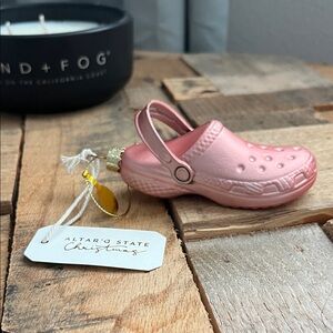 Altar'd State Pink croc ornament